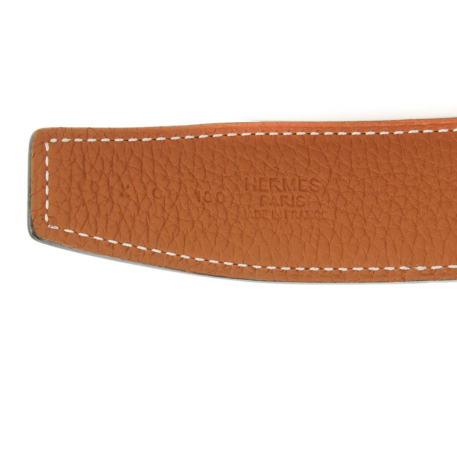 Hermes Box Togo 32mm H Belt 90 Black Gold 4 of 7