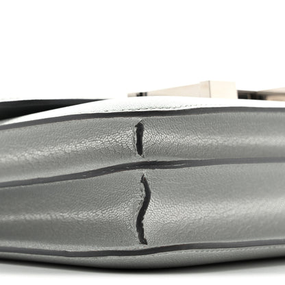 Hermes Metallic Chevre Chamkilight Constance 18 Argent 10 of 14