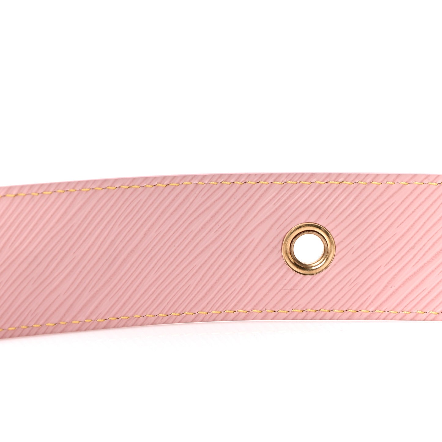 Epi Mechanical Flowers Bandouliere Shoulder Strap Rose Ballerine