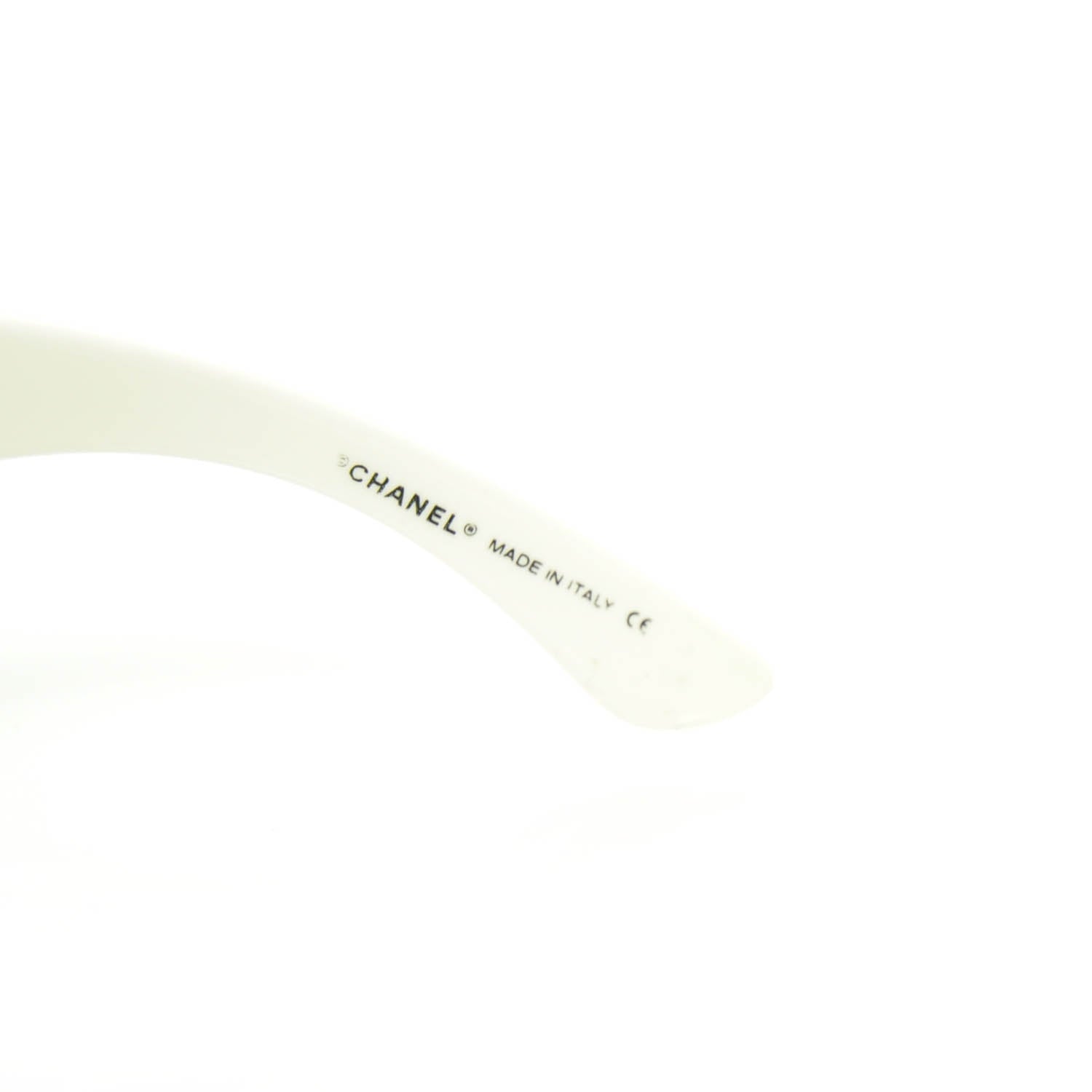 Chanel CC Sunglasses 6018 White 6 of 6
