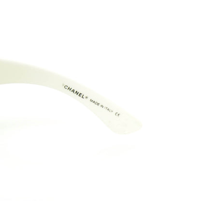 Chanel CC Sunglasses 6018 White 6 of 6