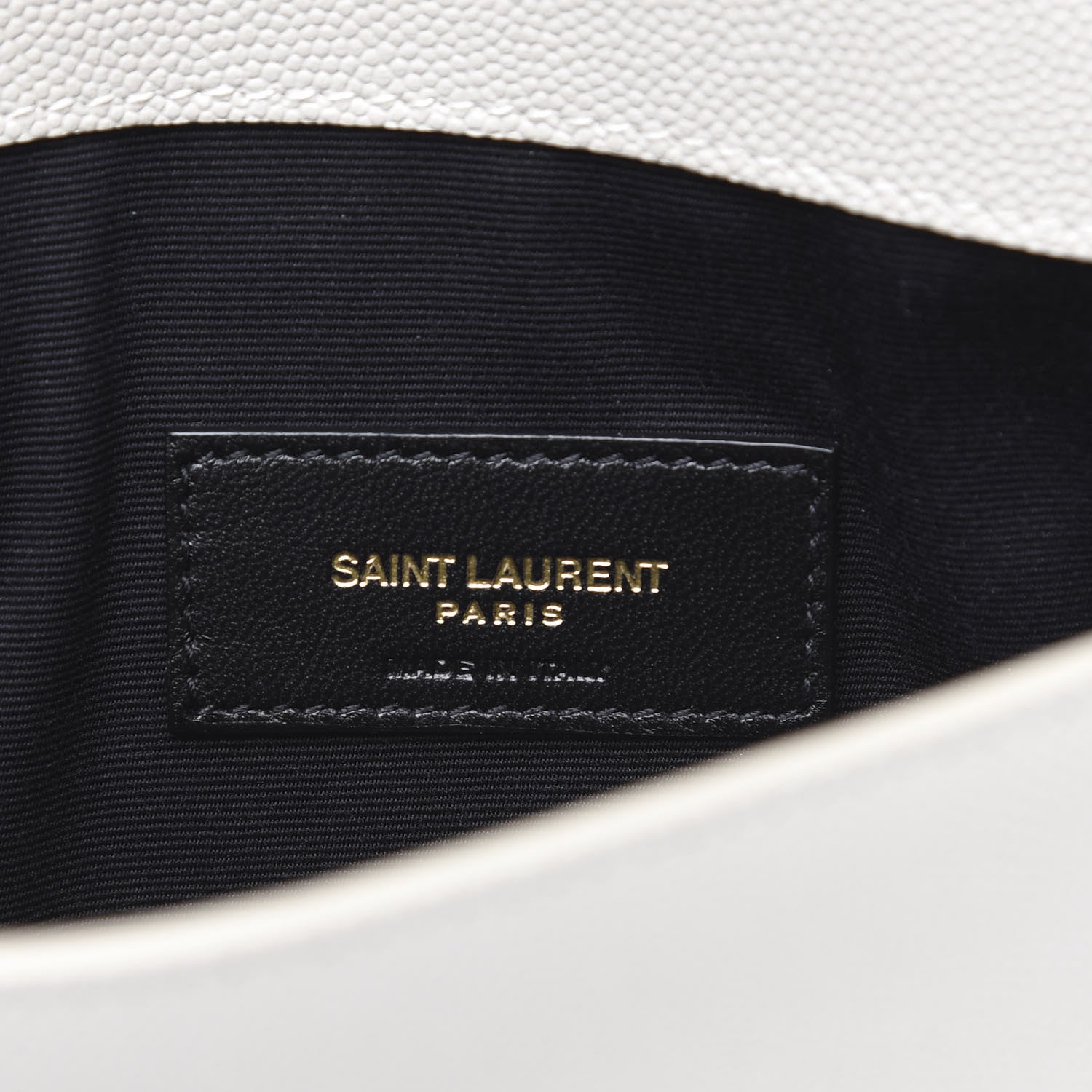 Saint Laurent Grain De Poudre Uptown Pouch Crema Soft 8 of 9