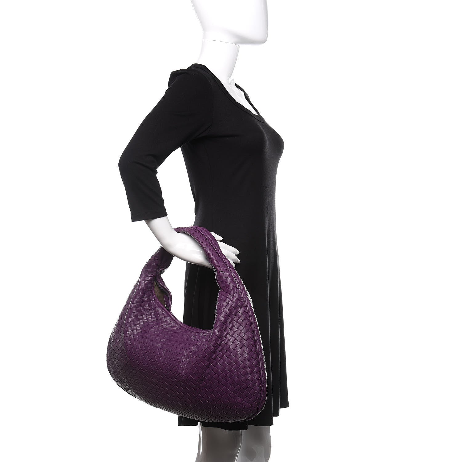 Bottega Veneta Nappa Intrecciato Large Veneta Hobo Monalisa 2 of 11