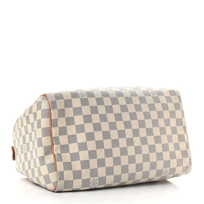 Louis Vuitton Damier Azur Speedy 30 4 of 13