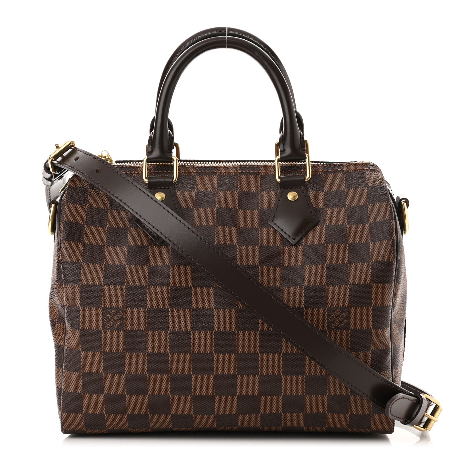 Louis Vuitton Damier Ebene Speedy Bandouliere 25 1 of 11