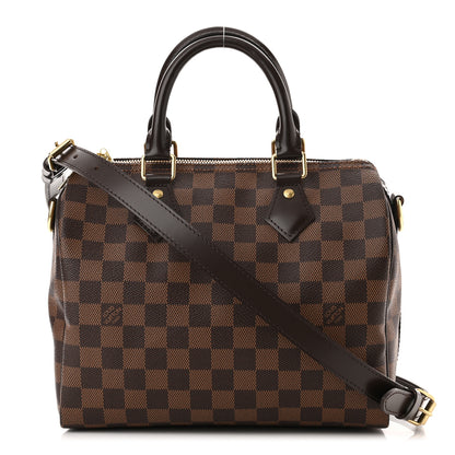 Louis Vuitton Damier Ebene Speedy Bandouliere 25 1 of 11