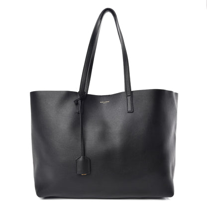 Saint Laurent Calfskin Large Shopping Tote Black 3 of 11