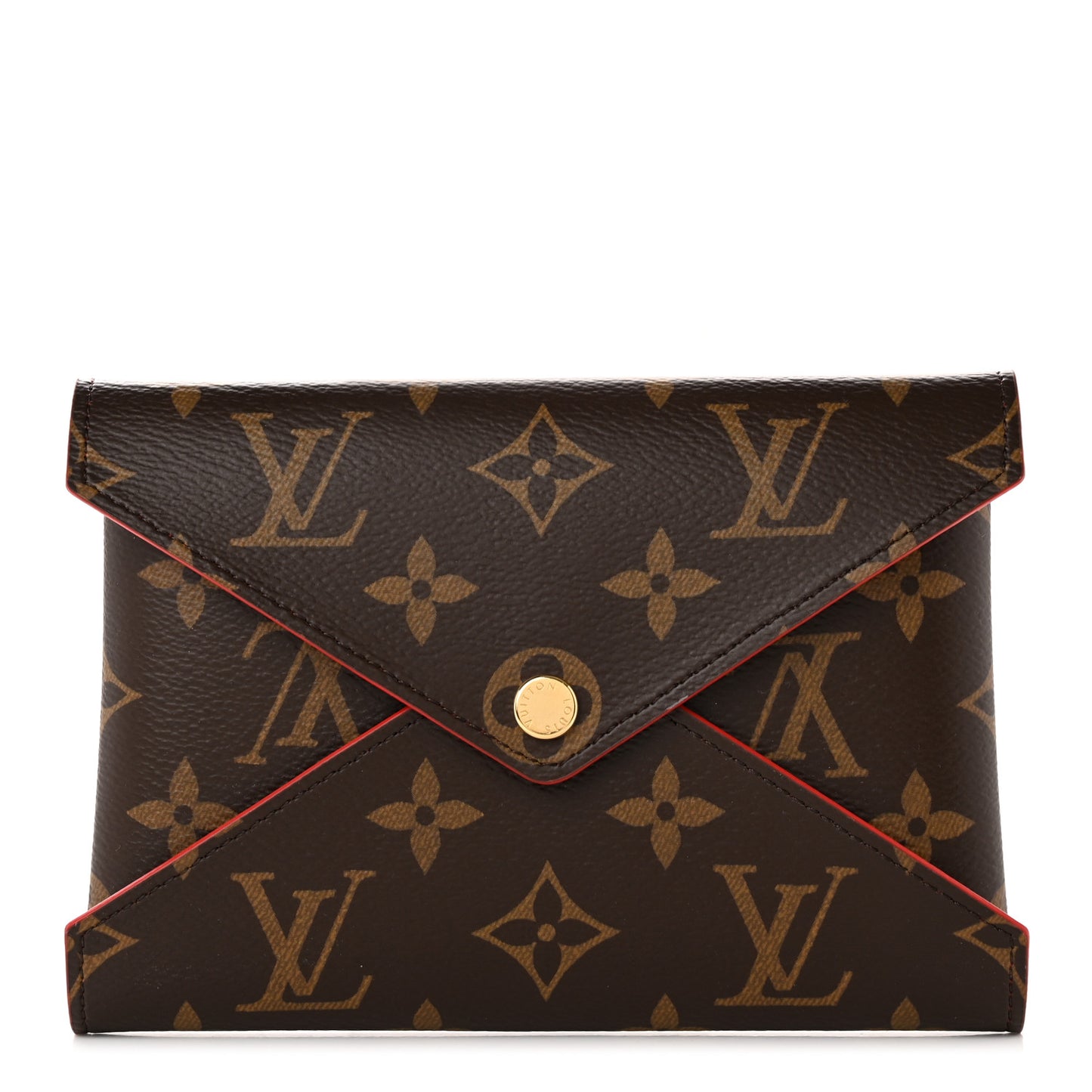 Monogram Medium Kirigami Pochette Insert Coquelicot