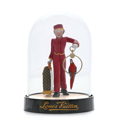 Louis Vuitton Glass Porter Bell Boy Snow Globe Boule 1 of 5