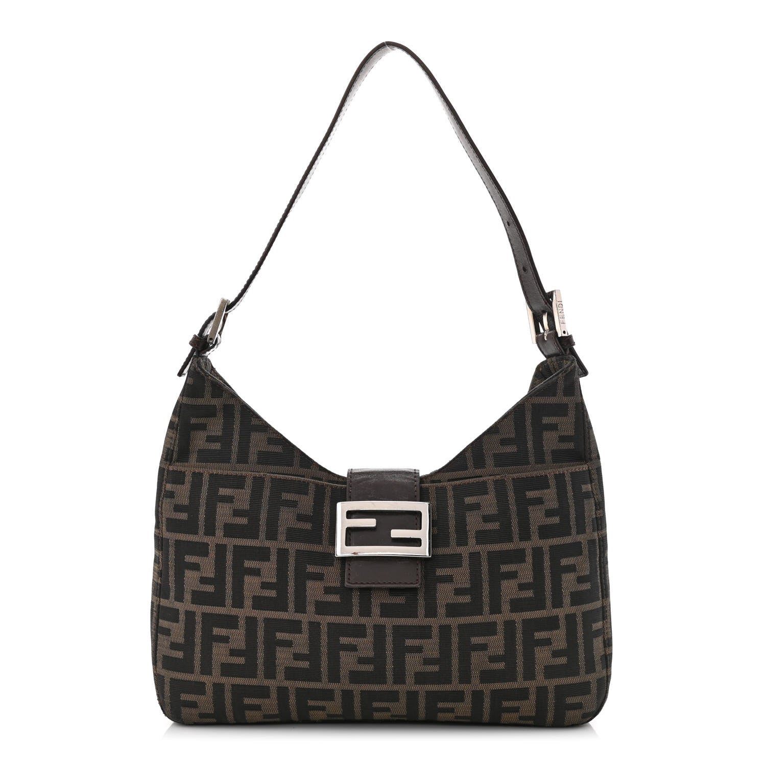 Fendi Zucca Shoulder Bag Tobacco 1 of 10