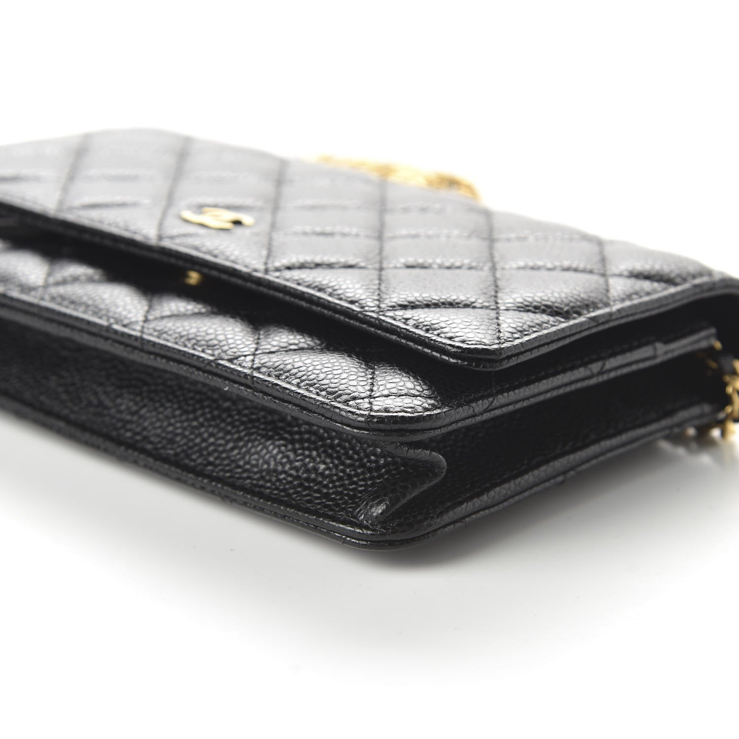 Chanel Caviar Quilted Wallet On Chain WOC Black 7 of 11