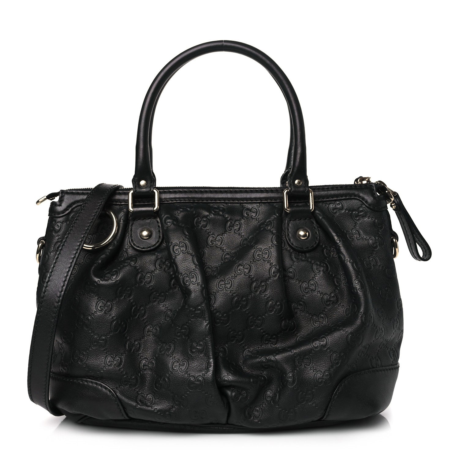 Gucci ssima Medium Sukey Top Handle Tote Black 1 of 12