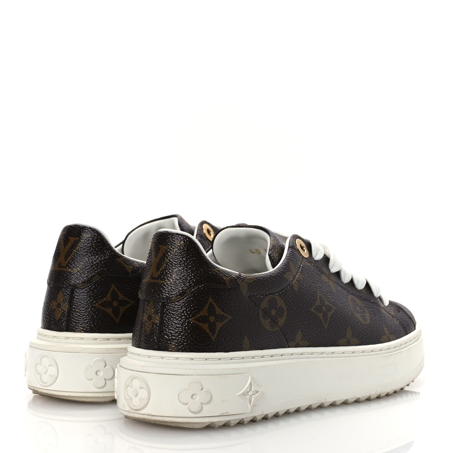 Louis Vuitton Monogram Time Out Sneakers 35 5 of 14