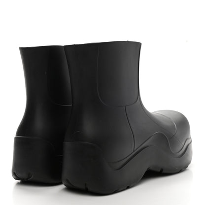 Bottega Veneta Rubber Puddle Ankle Boots 38 Black 4 of 8