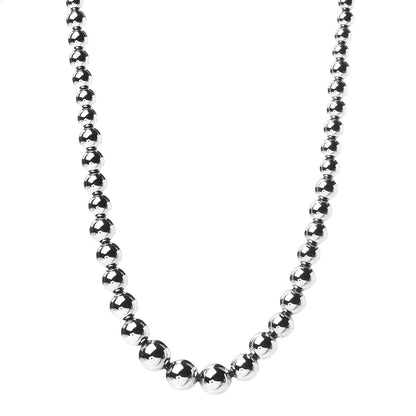 Tiffany Sterling Silver HardWear Graduated Ball Necklace 1 of 4