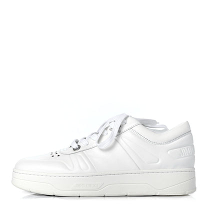 Jimmy Choo Calfskin Sneakers 39 White 1 of 4