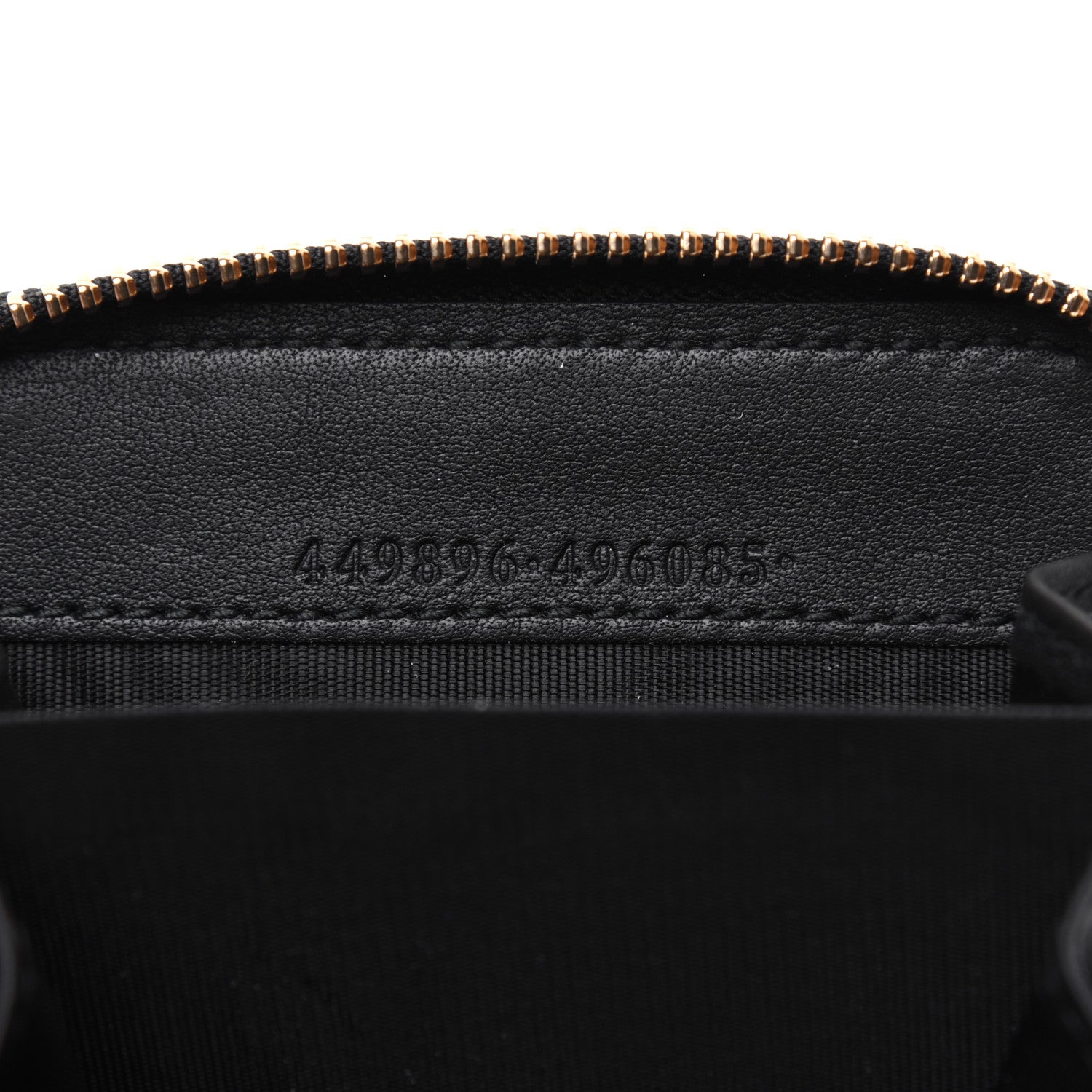 Gucci Microguccissima Zip Around Card Case Black 9 of 10