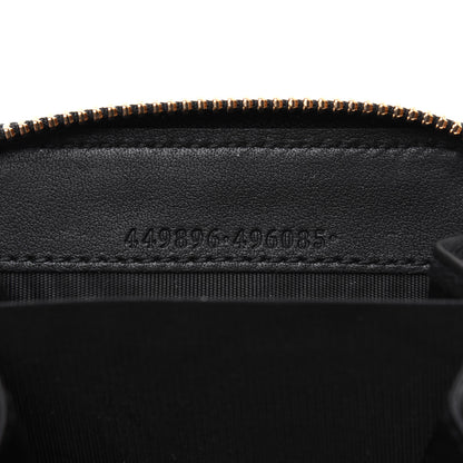 Gucci Microguccissima Zip Around Card Case Black 9 of 10