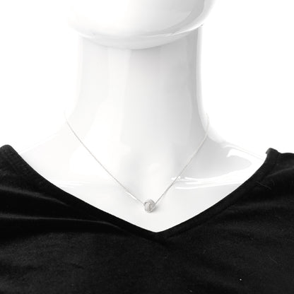Tiffany Sterling Silver Twist Knot Pendant Necklace 2 of 5