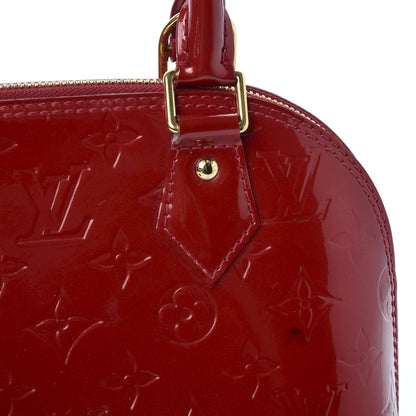 Louis Vuitton Vernis Alma BB Pomme D'Amour 11 of 11