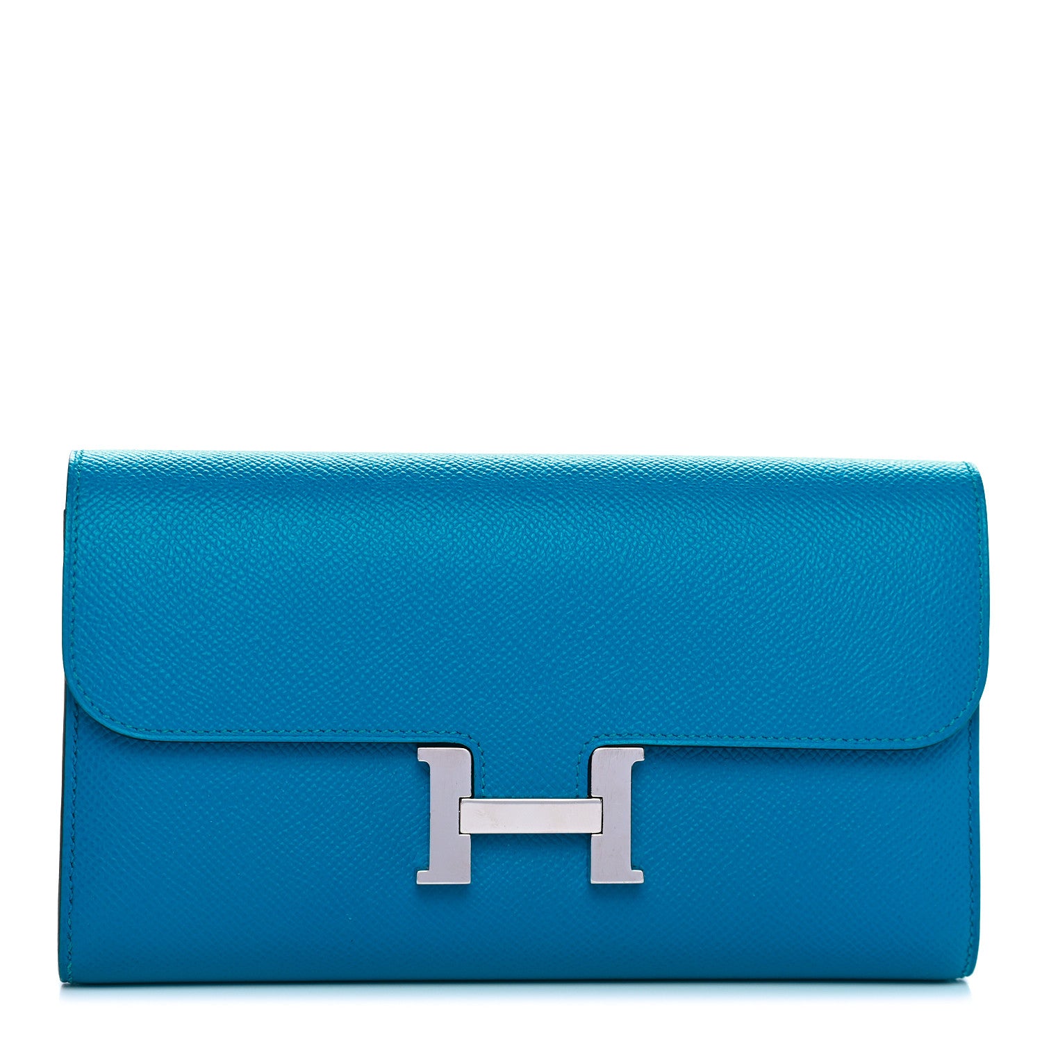 Hermes Epsom Constance Long Wallet Bleu Zanzibar 1 of 8
