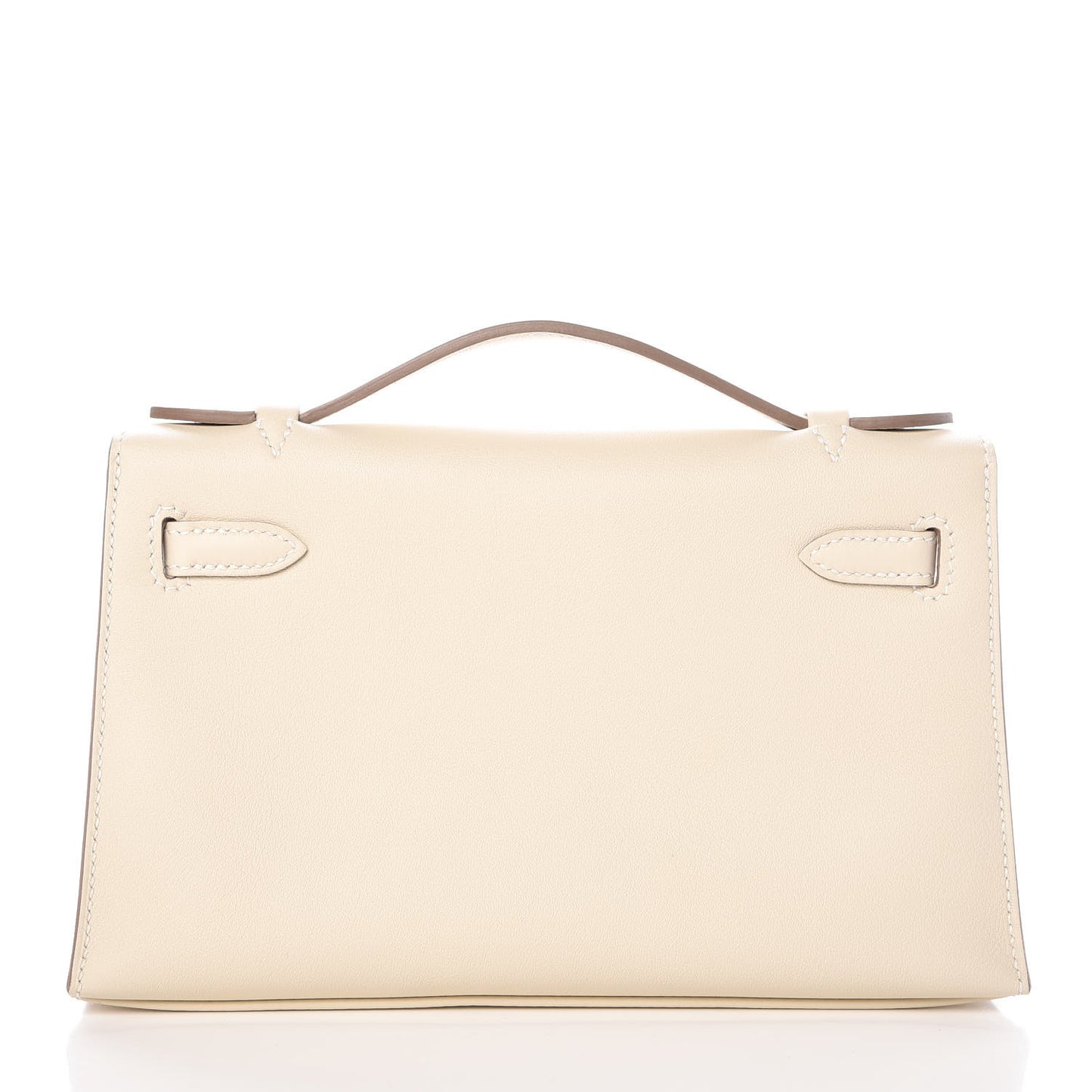 Swift Kelly Pochette Clutch Craie