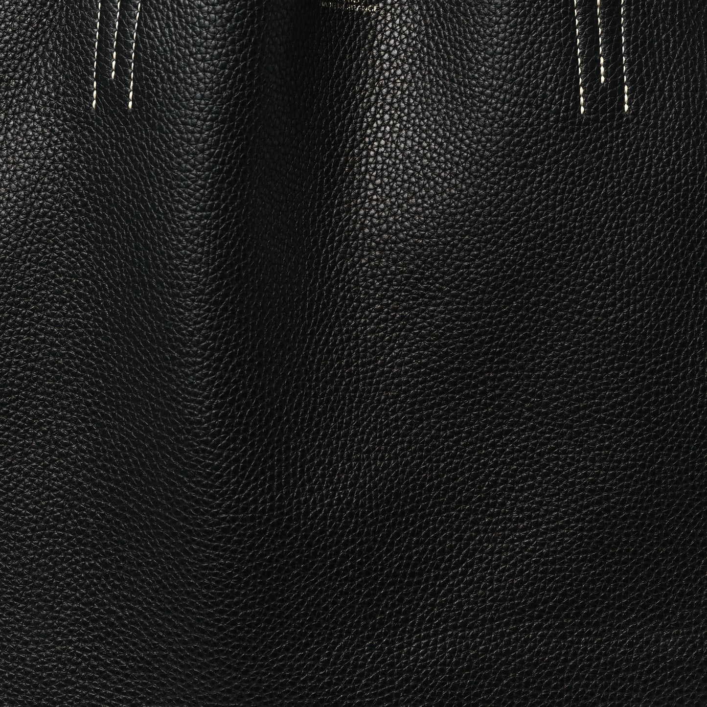 Taurillon Clemence Double Sens Reversible Tote 36 Sauge  Black