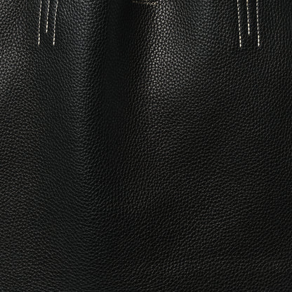 Hermes Taurillon Clemence Double Sens Reversible Tote 36 Sauge  Black 11 of 15