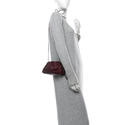 Bottega Veneta Butter Calfskin The Mini Pouch Bordeaux 2 of 10