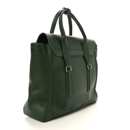 3.1 Phillip Lim Textured Calfskin Large Pashli Satchel Jade 3 of 8