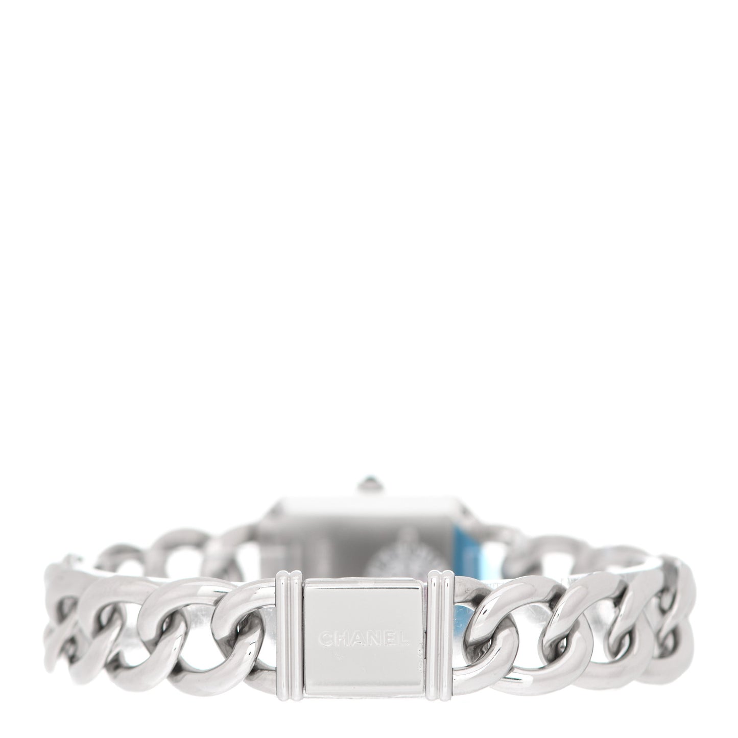 Stainless Steel 20mm Chain Premiere Quartz Watch Black