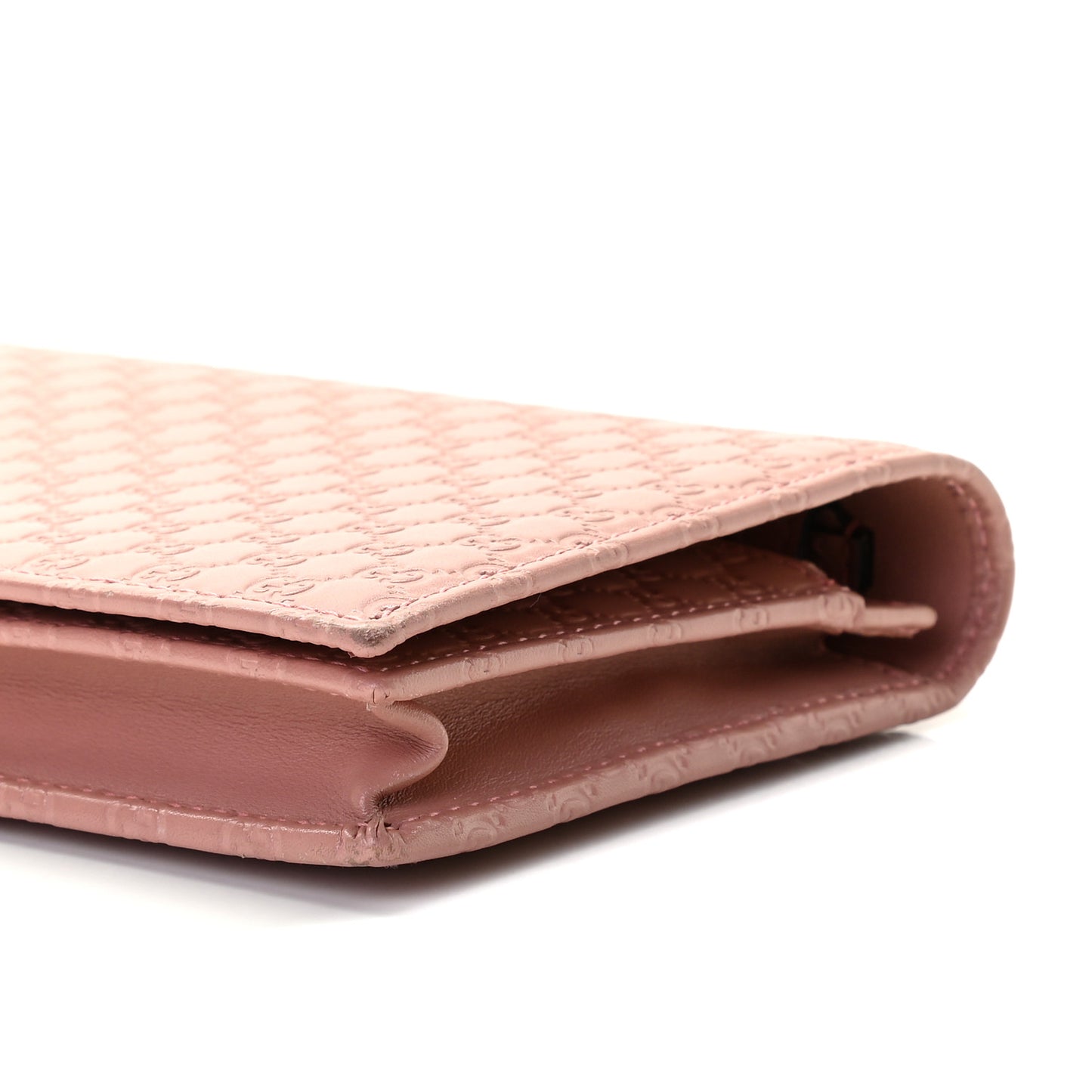 Microguccissima Crossbody Wallet Soft Pink