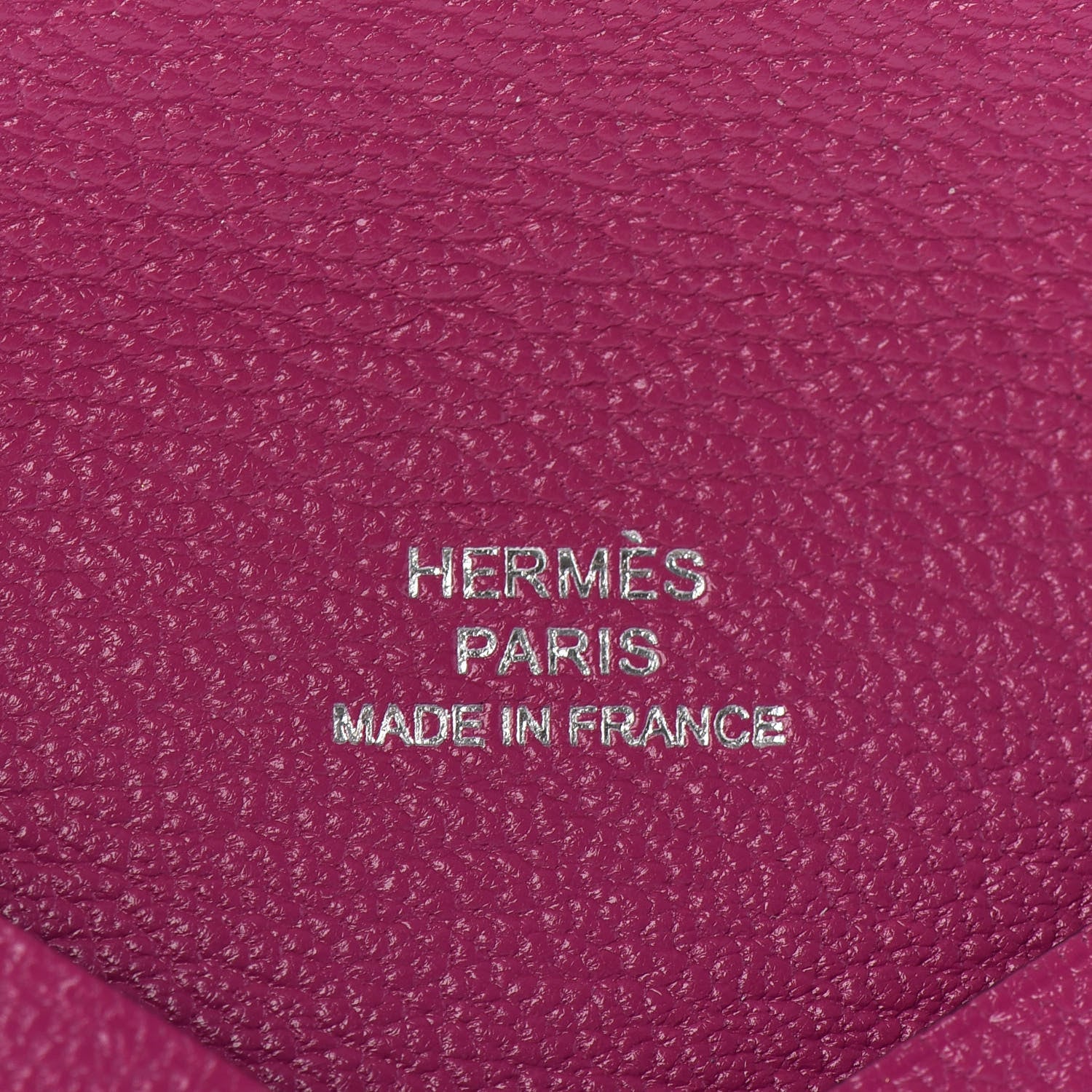 Hermes Chevre Mysore Calvi Card Case Rose Pourpre 5 of 6