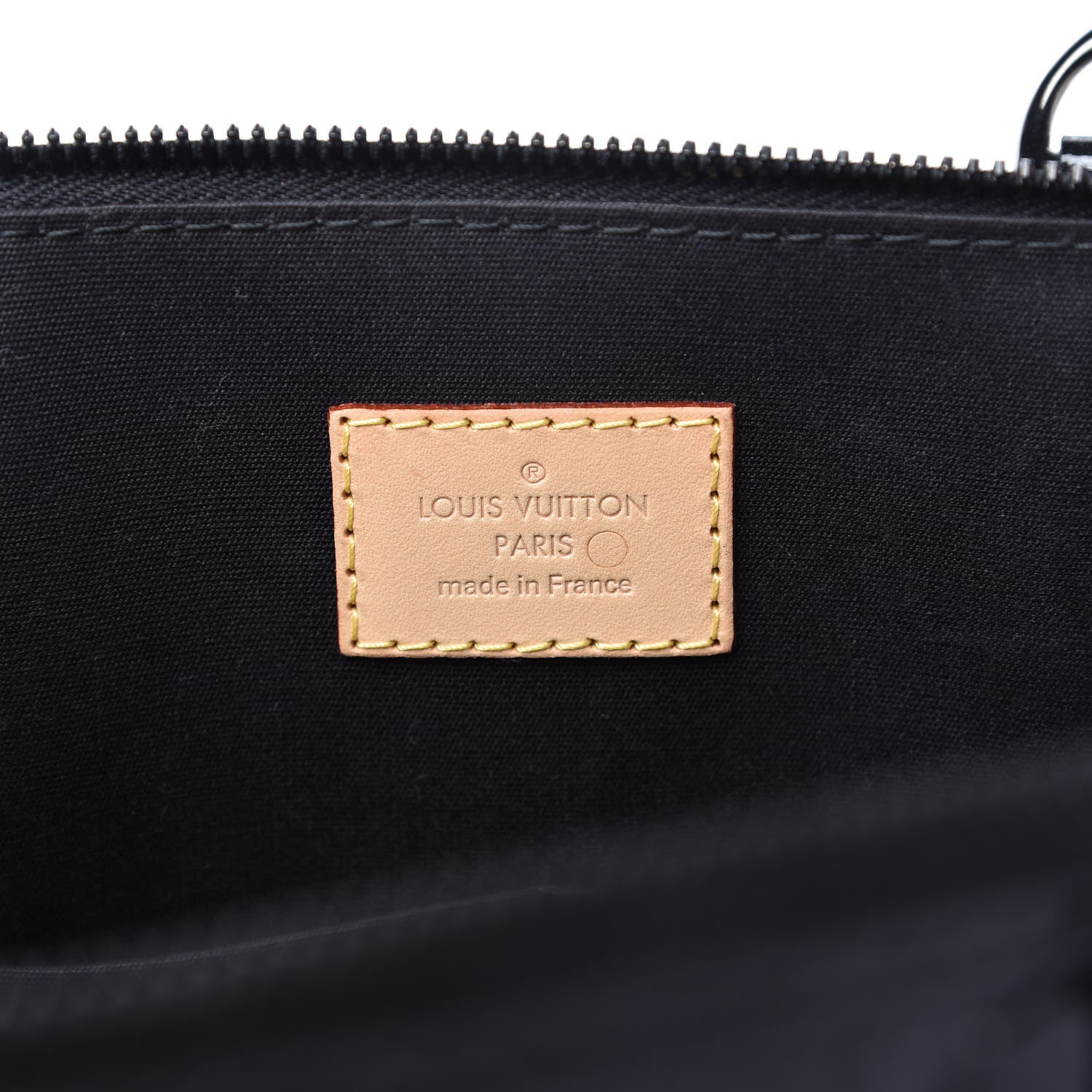 Louis Vuitton Vernis Alma PM Noir Magnetique 8 of 9