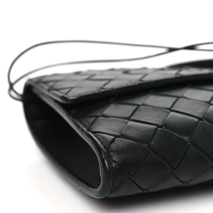 Bottega Veneta Nappa Intrecciato Long Andiamo Top Handle Clutch Fondant 8 of 9