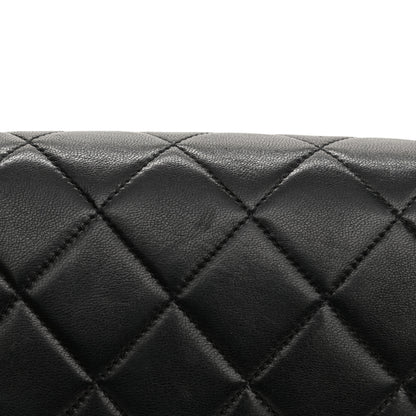 Chanel Lambskin Quilted Medium Single Flap Black 12 of 14