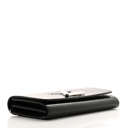 Louis Vuitton Electric Epi Twist Wallet Black 3 of 6