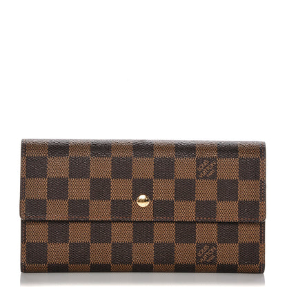 Louis Vuitton Damier Ebene Porte Tresor International Wallet 1 of 6