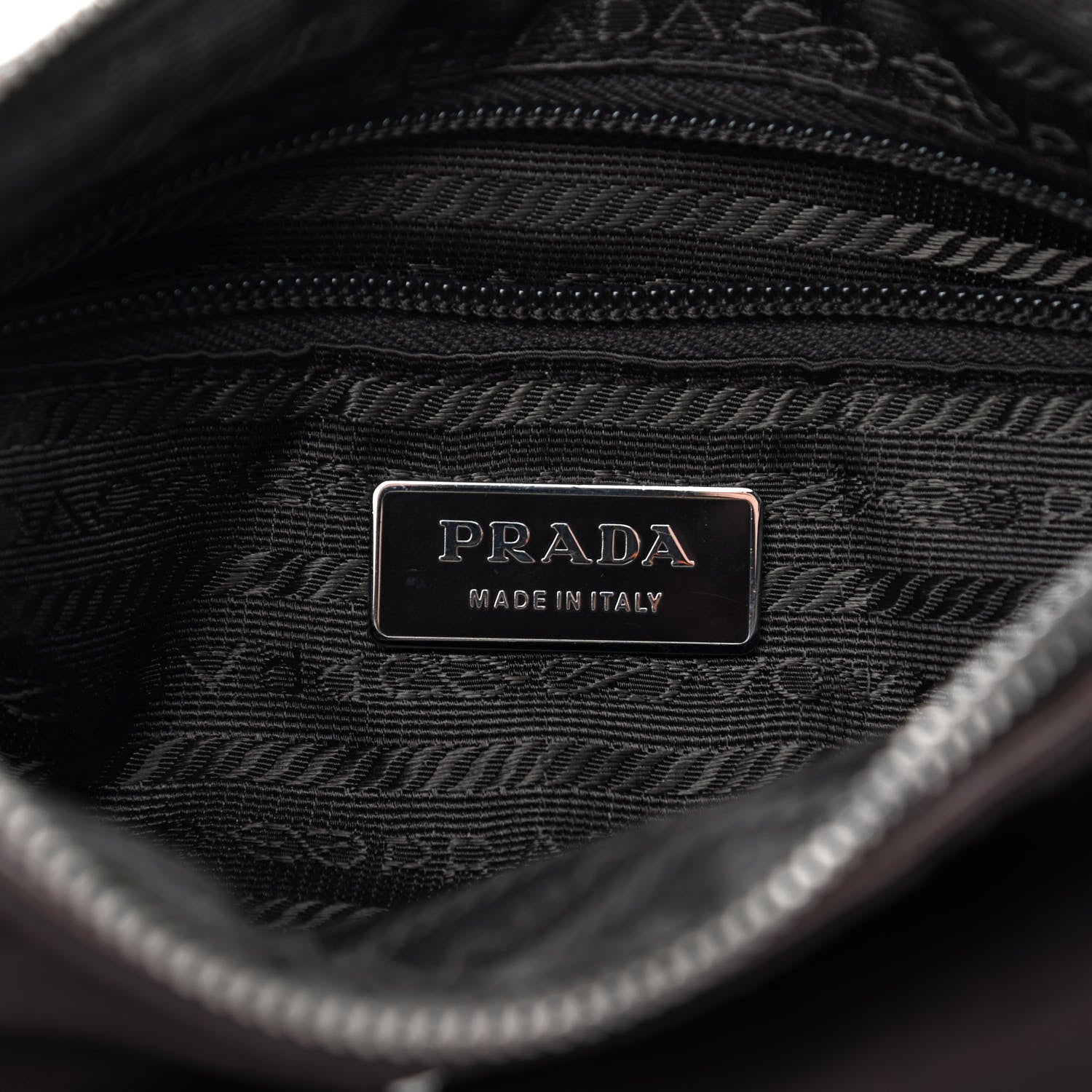 Prada Tessuto Nylon Shoulder Bag Moro 6 of 10