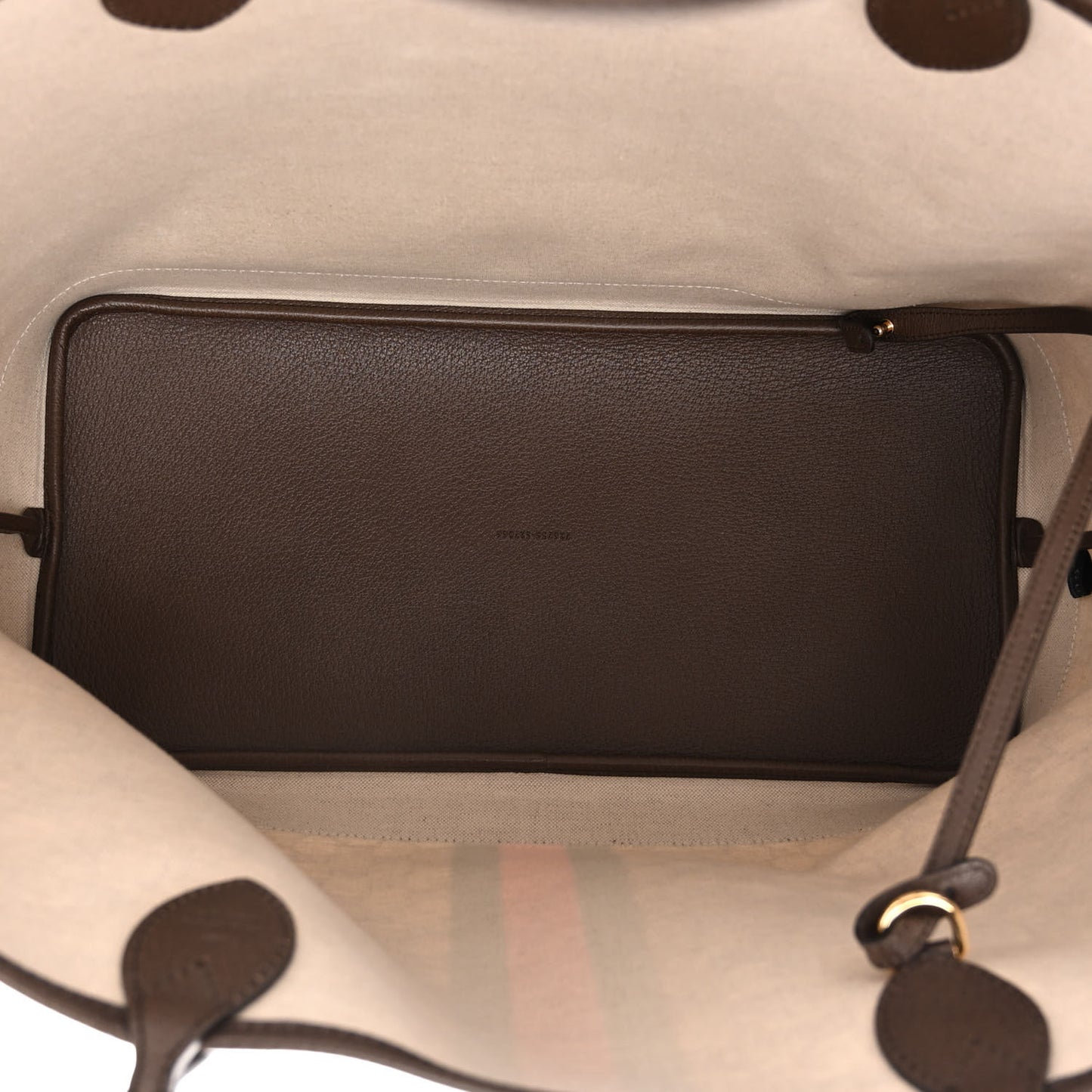 GG Supreme Monogram Textured Dollar Calfskin Web Large Ophidia Tote Beige Ebony New Acero