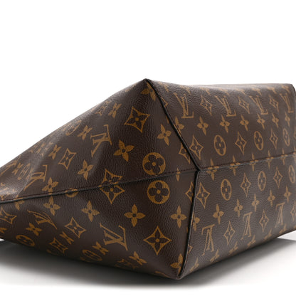 Louis Vuitton Monogram Flower Hobo Black 9 of 10