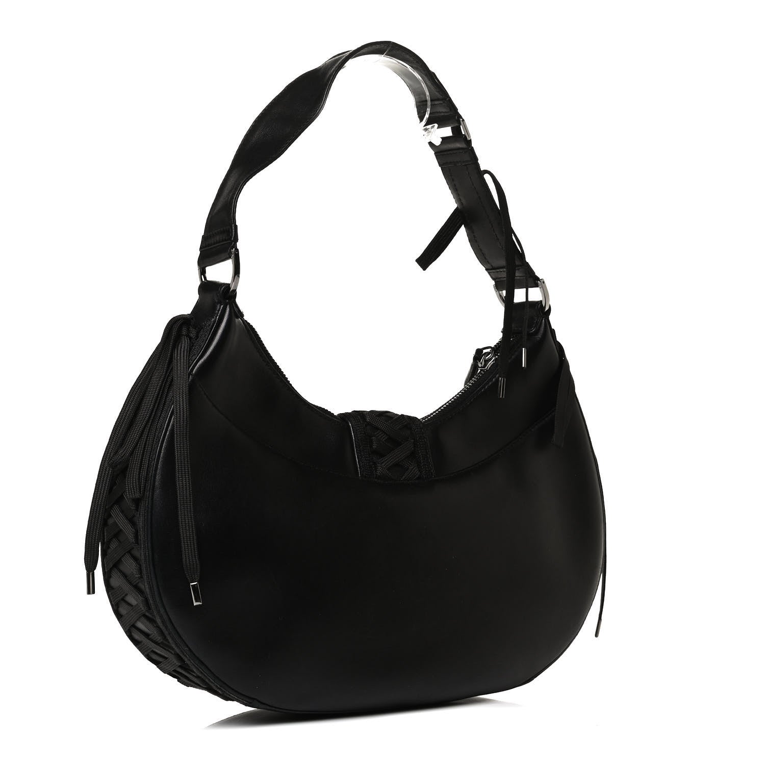 Christian Dior Calfskin Admit It Hobo Black 2 of 11