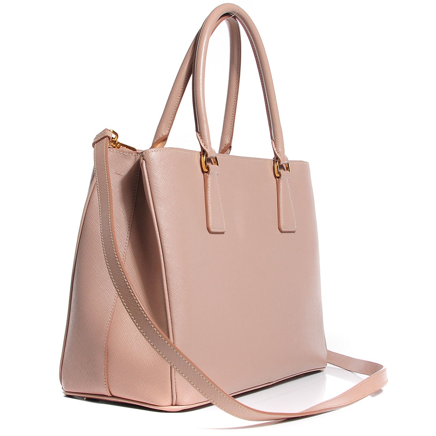 Prada Saffiano Lux Medium Tote Cammeo 3 of 11