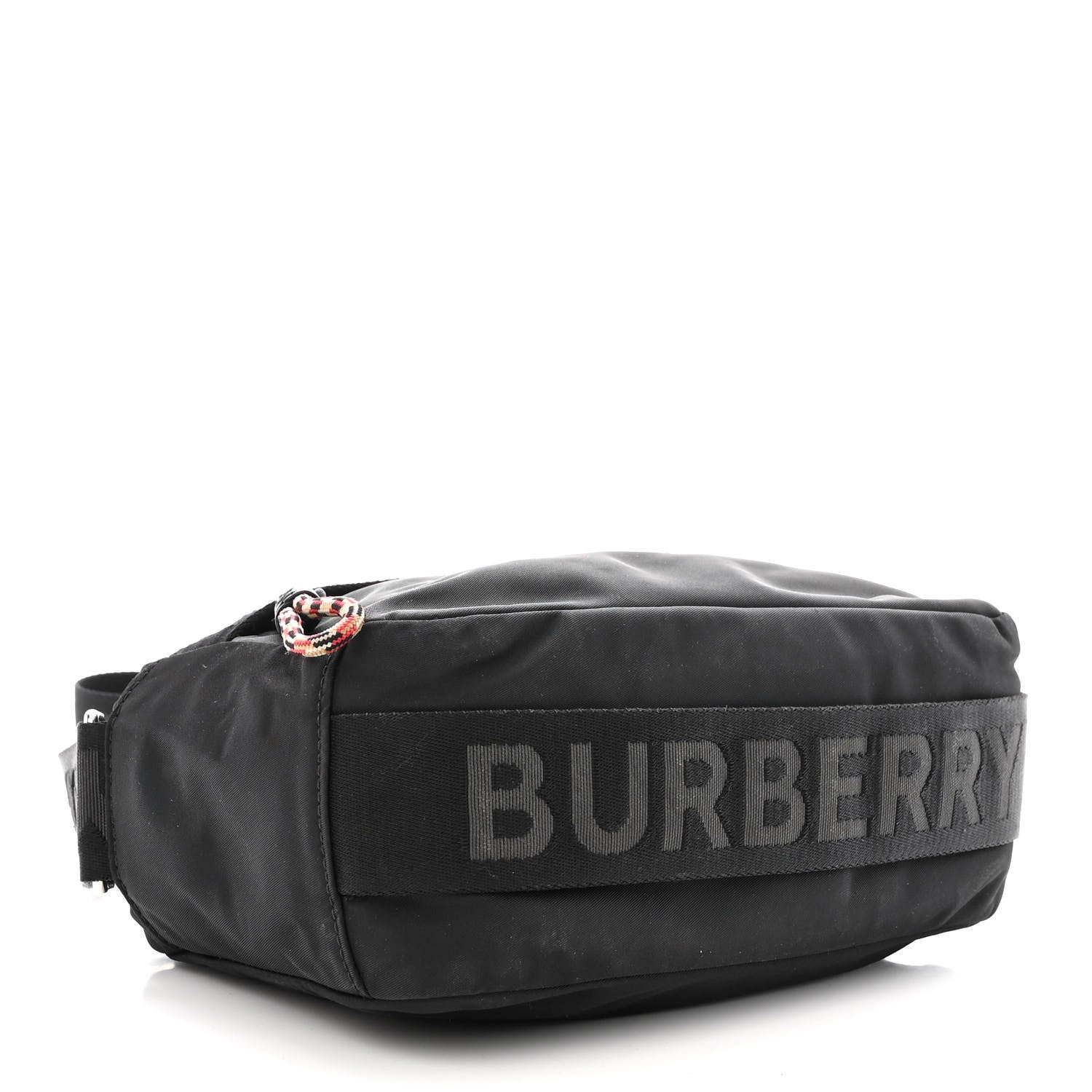 Burberry Nylon Logo Detail Crossbody Bag Black 4 of 11