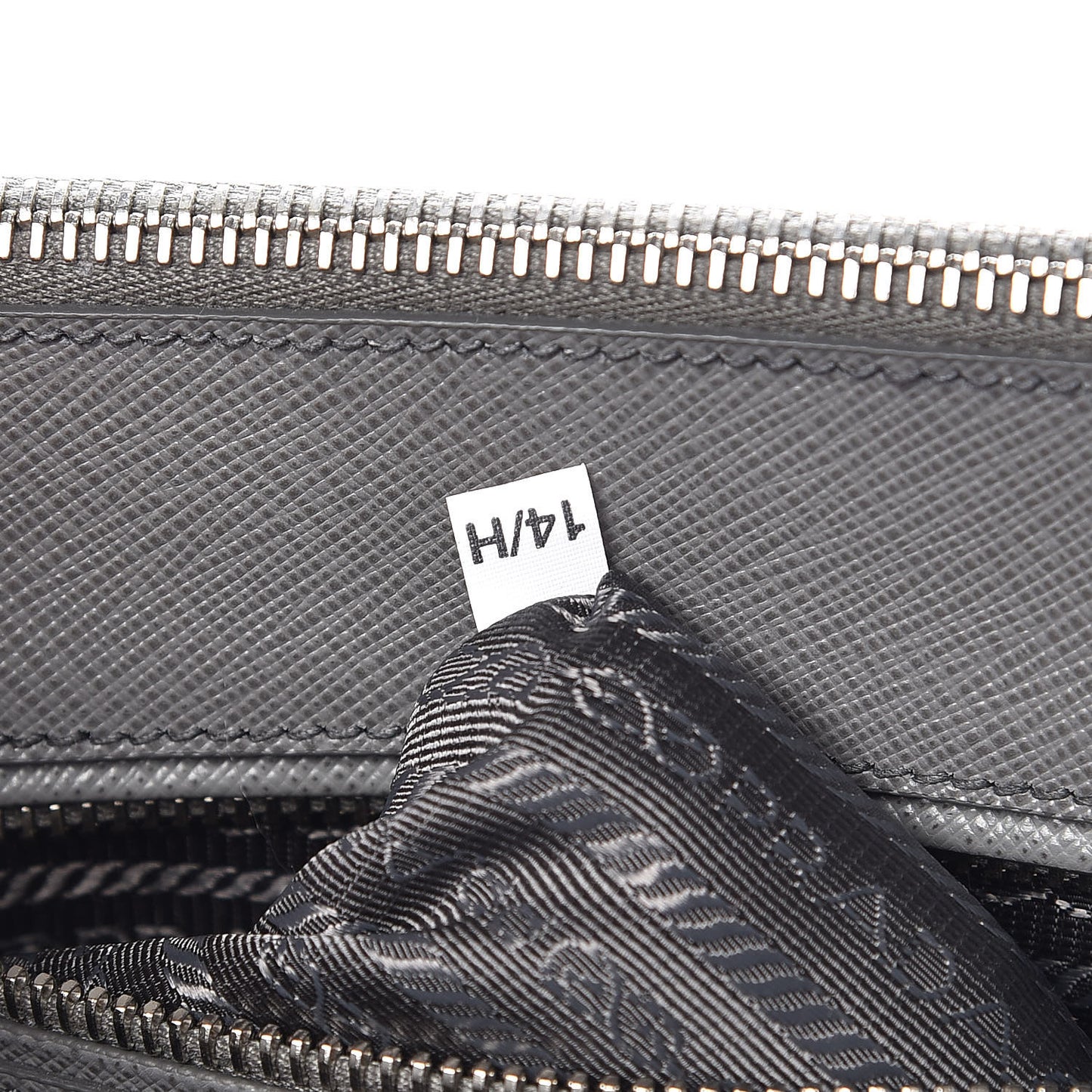 Saffiano Small Galleria Double Zip Tote Marmo