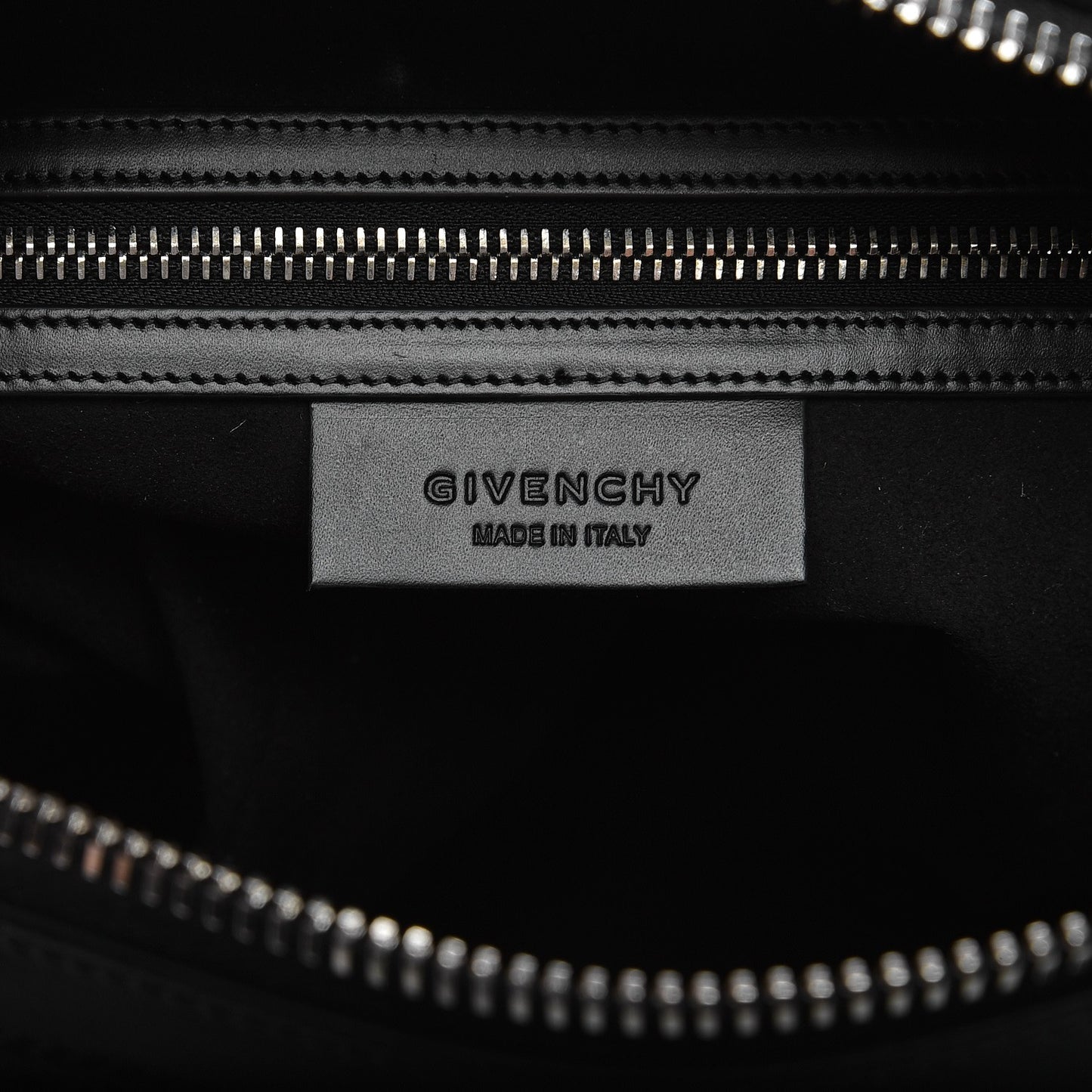 Calfskin Star Embossed Medium Lucrezia Black