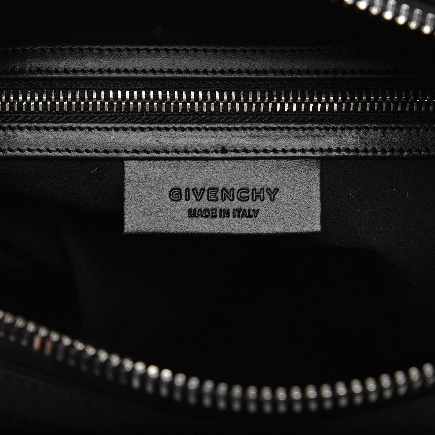 Givenchy Calfskin Star Embossed Medium Lucrezia Black 7 of 8