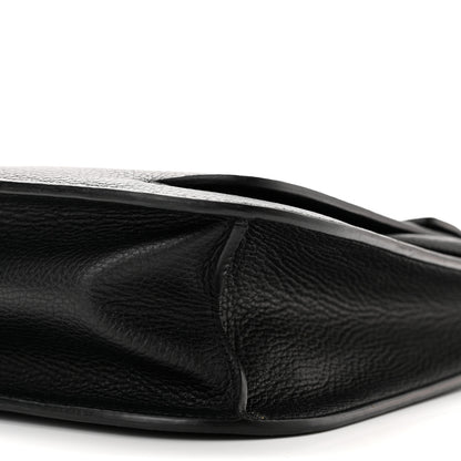 Tom Ford Grain Calfskin T Twist Crossbody Bag Black 9 of 9