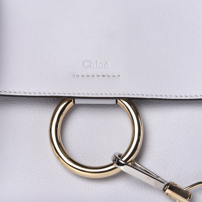 Chloe Calfskin Small Faye Day Shoulder Bag Light Cloud 8 of 10