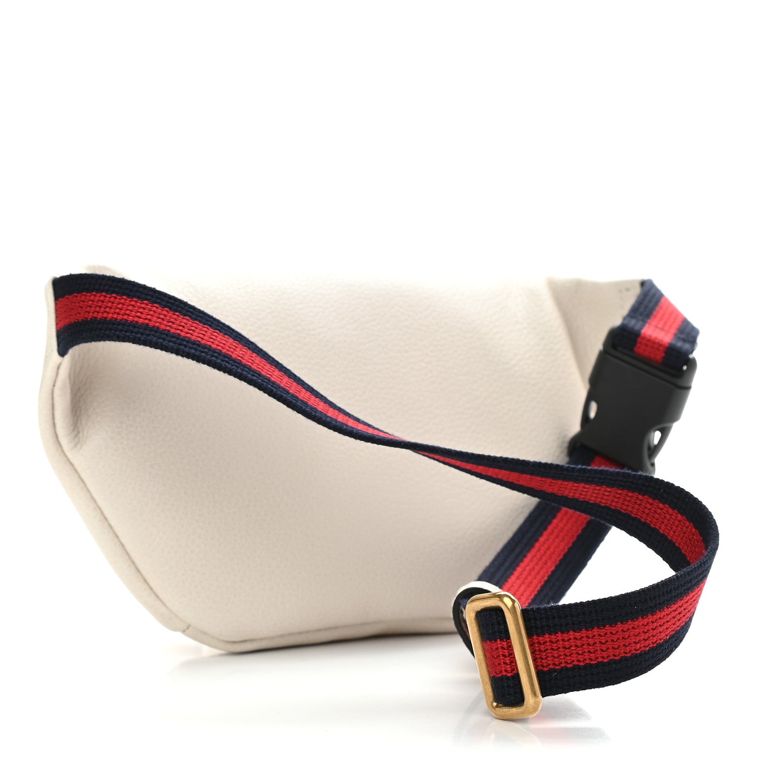 Gucci Grained Calfskin Small Logo Belt Bag White 2 of 9